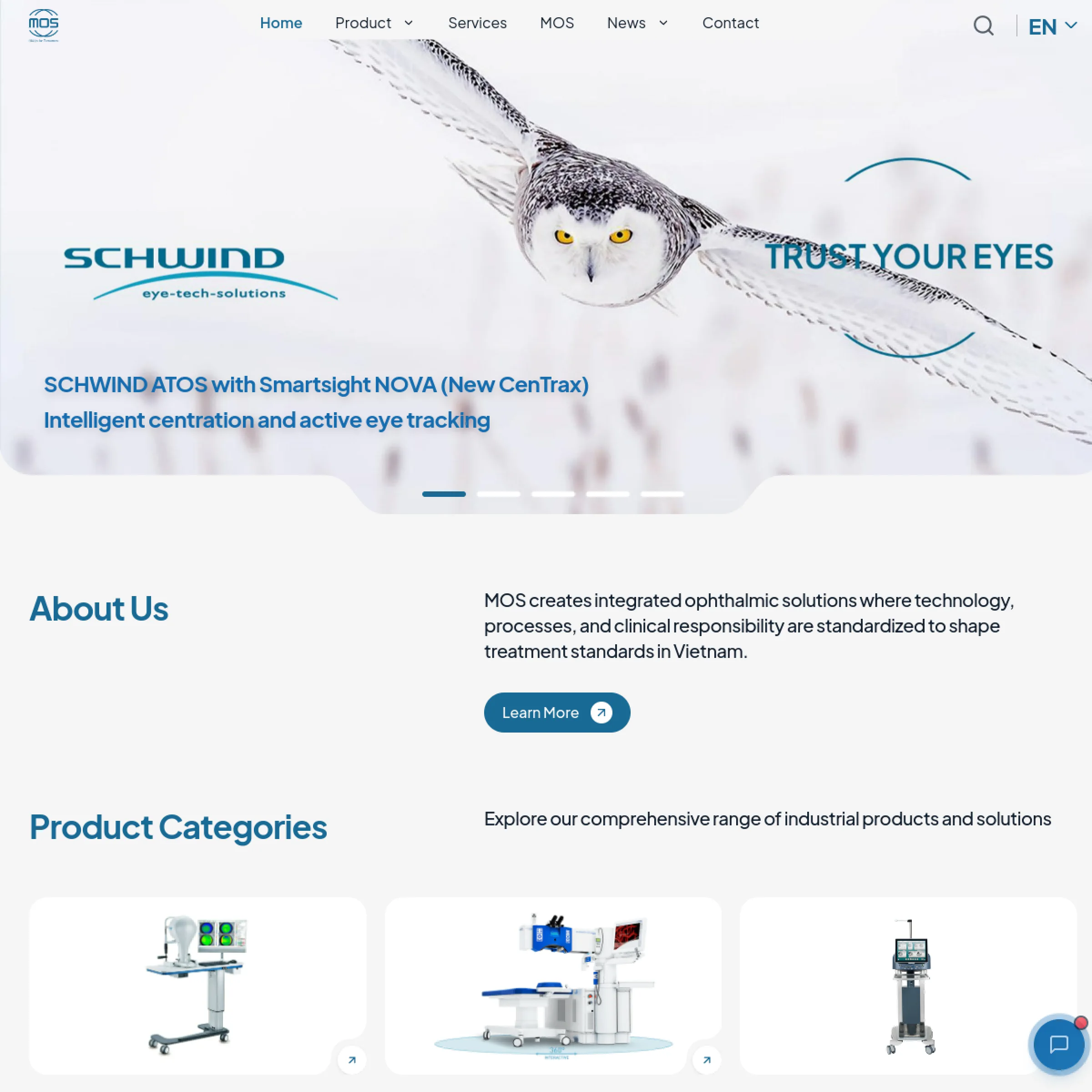Medic Optics Healthcare Website live website